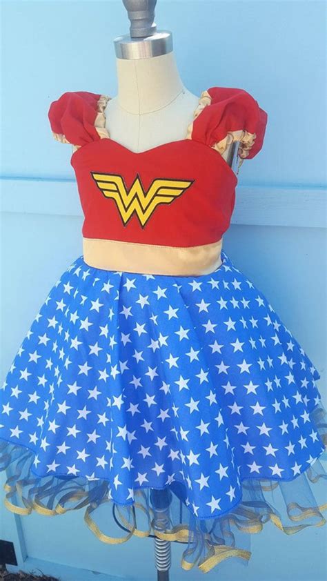 Wonder Woman costume girls Wonder Woman costume super hero | Etsy