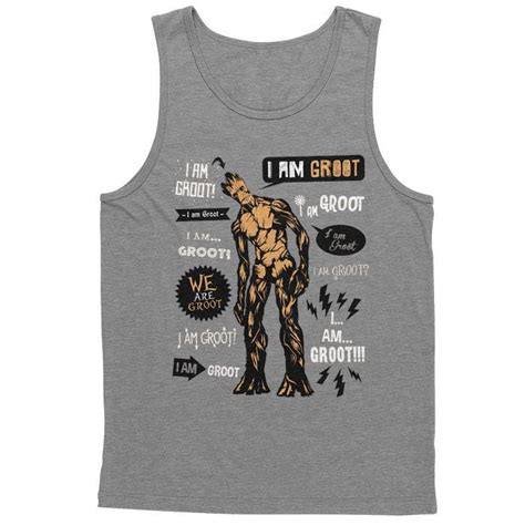 Groot Famous Quotes - Men's Tank Top – We Heart Geeks