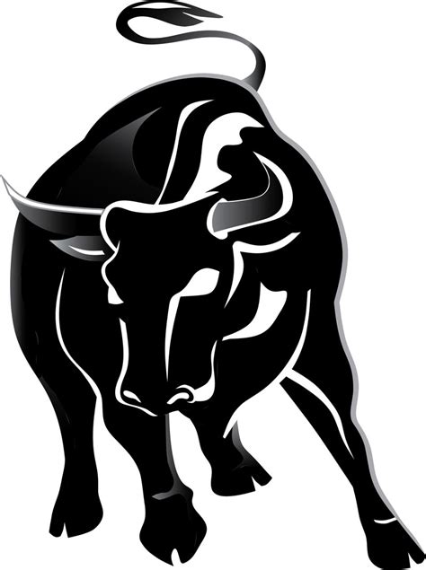 Free Bull Clipart Black And White, Download Free Bull Clipart Black And White png images, Free ...