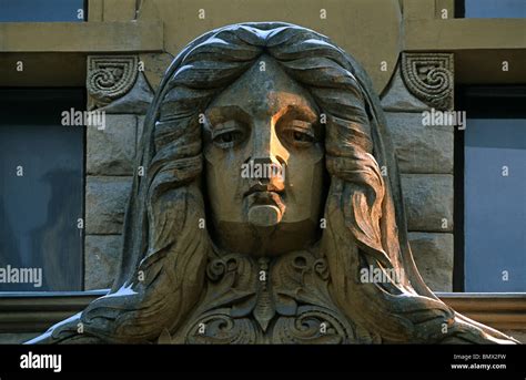 Latvia,Riga ,Art Nouveau Buildings Stock Photo - Alamy