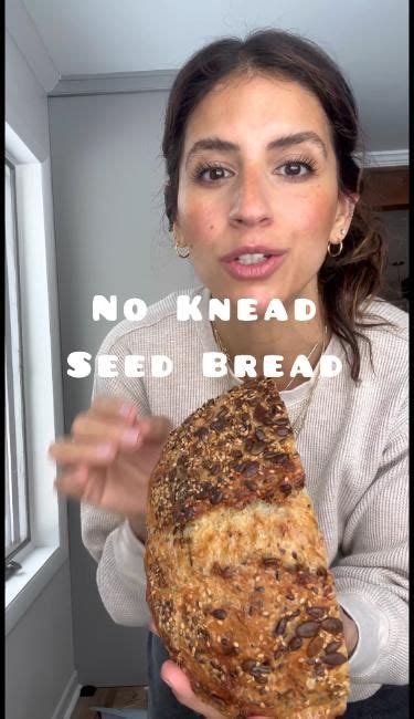 No Knead Seed Bread | Artisan bread, Bread making recipes, Bread ...