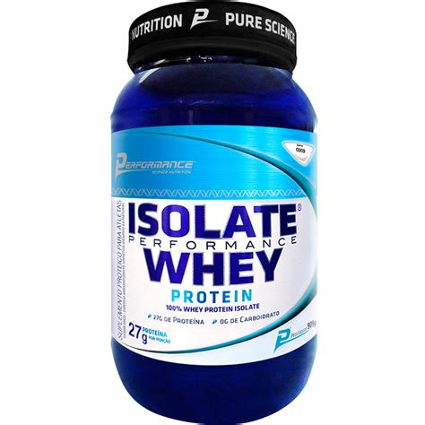 Whey Protein Isolado - Isolate Performance - Performance