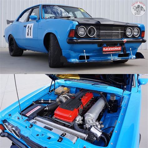 Turbo Barra swapped ‘73 Cortina🤘🏼 Ford Barra is an underrated engin ...