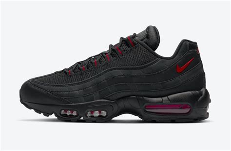 Nike Air Max 95 Black Red DD7114-001 Release Date - SBD