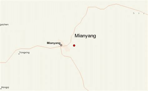 Mianyang Map - ToursMaps.com