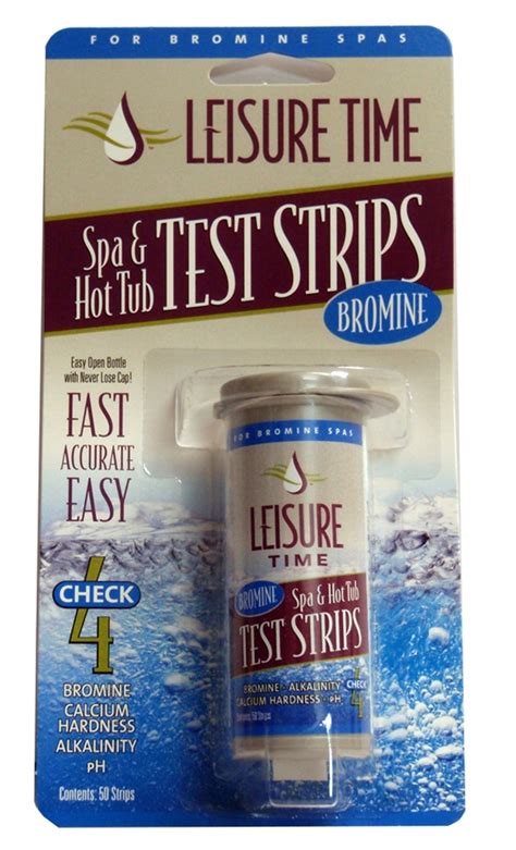 Spa & Hot Tub Test Strips - Bromine - Carddine Home Resort Products