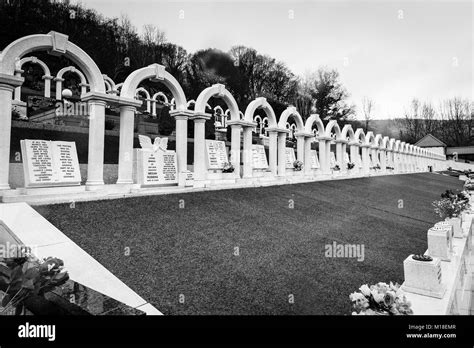 The Cemetery at Aberfan Stock Photo - Alamy