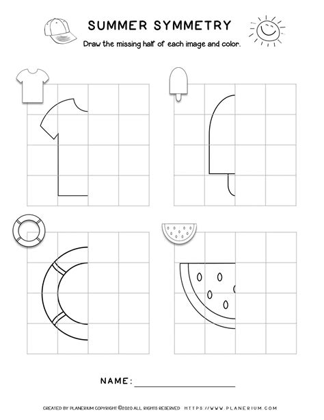 symmetry practice second grade students love this activity it is ...