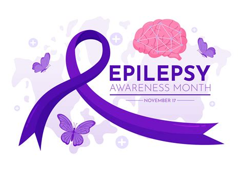 Epilepsy Awareness Month Vector Illustration is Observed Every Year in ...