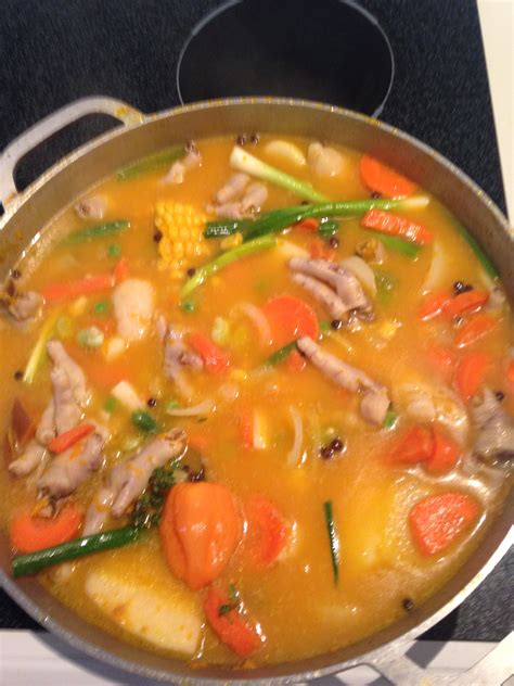 Jamaican Chicken Feet Soup Recipe