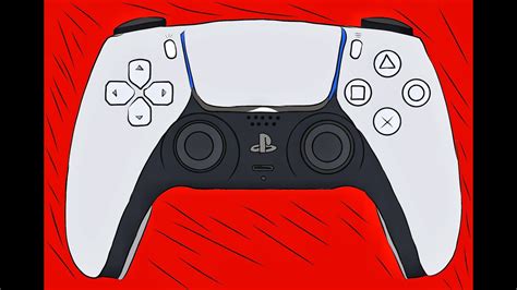 How to make a Vector of PS 5 Controller Using Adobe Draw On Android ...