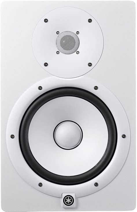 Amazon.com: Yamaha HS8 W 8-Inch Powered Studio Monitor Speaker, White ...