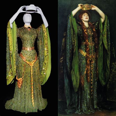 Ellen Terry’s Lady Macbeth costume, 1888. Designed by Alice Comyns-Carr, made by Terry’s ...