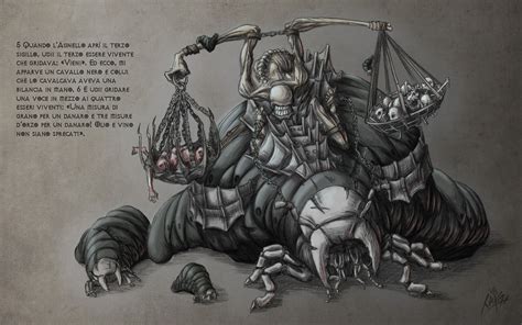 Famine of the Apocalypse by ~bigTaki on deviantART Les Quatre Cavaliers, Four Horseman, St John ...