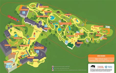 Zoo Map Zoo Map Theme Park Map Illustrated Map - vrogue.co