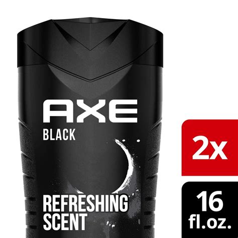 AXE Body Wash Black, 16 oz, Twin Pack - Walmart.com - Walmart.com