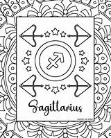 Free Printable Zodiac Sign Adult Coloring Pages 12 Sun Signs  sketch template