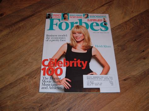 Forbes Celebrity 100 – Telegraph