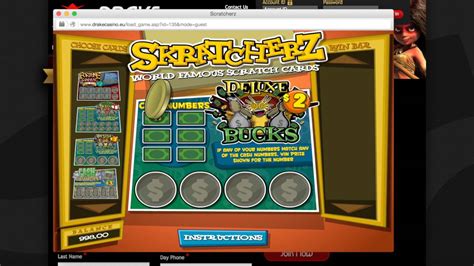 How To Play Scratch Cards Online - YouTube