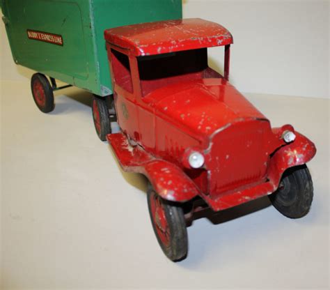 Bargain John's Antiques | Antique Buddy L Express Line Pressed Steel Toy Truck - Bargain John's ...