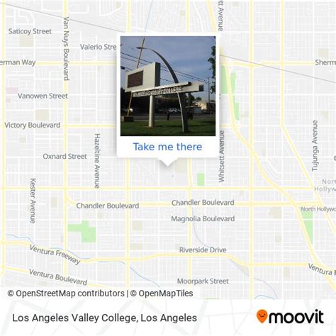 How to get to Los Angeles Valley College in Valley Glen, La by Bus or Subway?