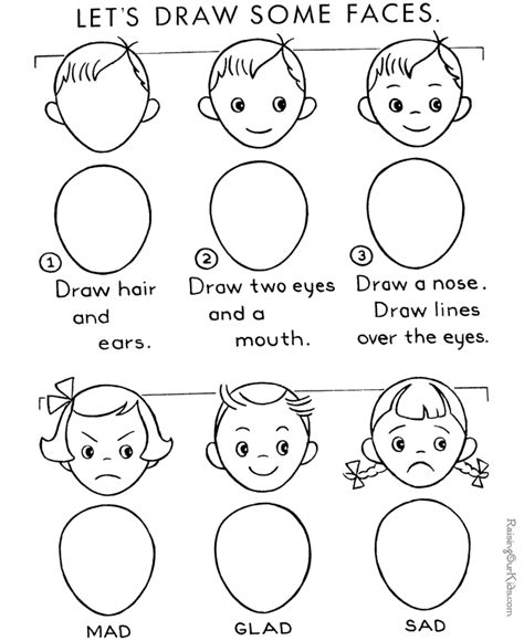 How to Draw Children's Faces Tumblr - Griffith Thapood1954