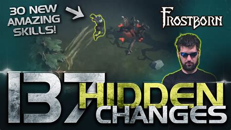 137 Changes in Frostborn Game! BEST UPDATE SO FAR! (30 New Spells ...