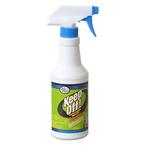 Four Paws Keep Off! Indoor & Outdoor Dog & Cat Repellent Spray