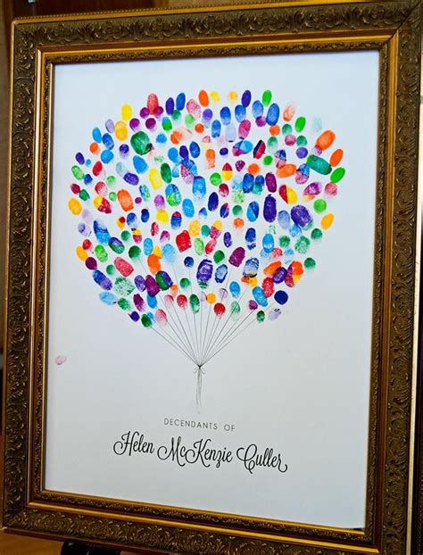 DIGITAL COPY ONLY -- Custom Fingerprint Art { Weddings, Funerals, Anniversaries, Birthdays ...