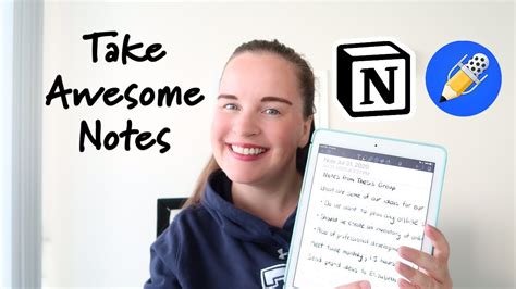 HOW to INTEGRATE NOTION and NOTABILITY to TAKE AWESOME NOTES! Note-taking Tips from a PhD ...