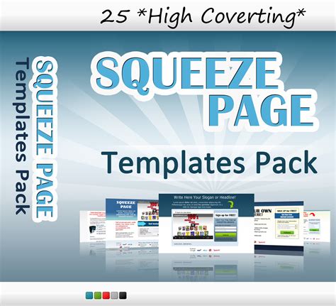 I Give You 25 High Converting Squeeze Page Templates for $5 - SEOClerks