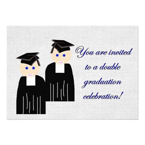 134+ Twins Graduation Invitations, Twins Graduation Announcements ...