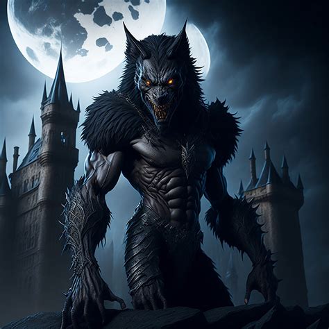 Download Ai Generated, Wolf, Werewolf. Royalty-Free Stock Illustration ...