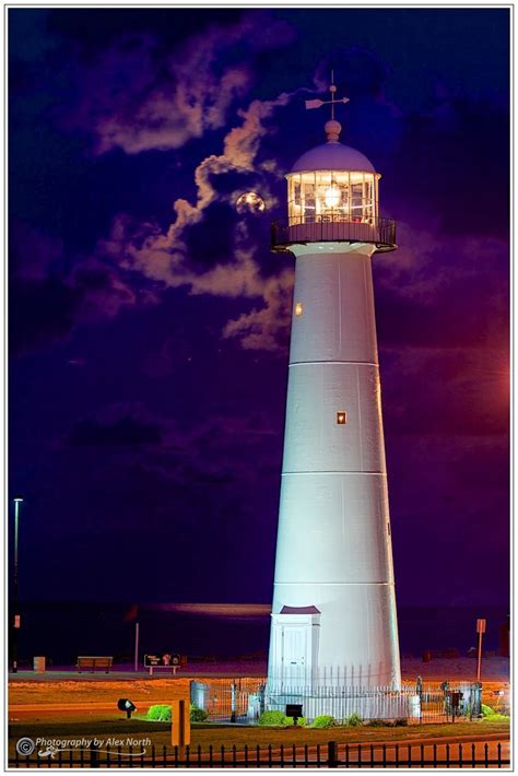 Biloxi Lighthouse by Alex North | Biloxi lighthouse, Lighthouse photos, Beautiful lighthouse