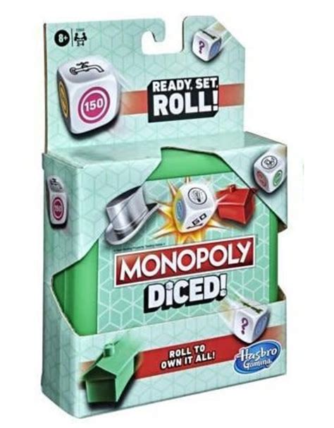 Hasbro Monopoly Diced Game - Tumbleweed Toys