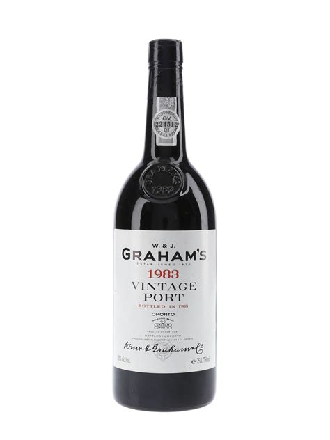 Graham's 1983 Vintage Port - Lot 65070 - Buy/Sell Fortified & Dessert ...