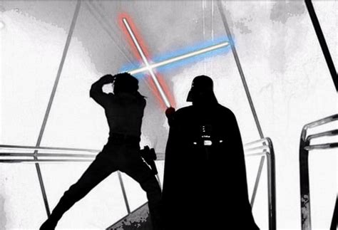 Luke Vs. Vader Star Wars Art, Luke, Darth Vader, Stars, Fictional Characters, Drawings, Sterne ...