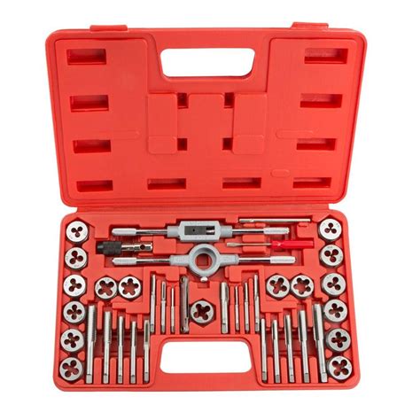TEKTON Metric Tap and Die Set (39-Piece)-7559 - The Home Depot