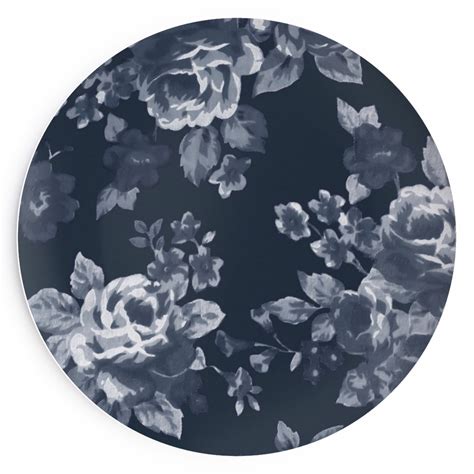 Blue Floral Plates | Shutterfly