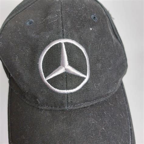 Mercedes Benz Black Baseball Hat/Cap Adult Adjustable - Gem