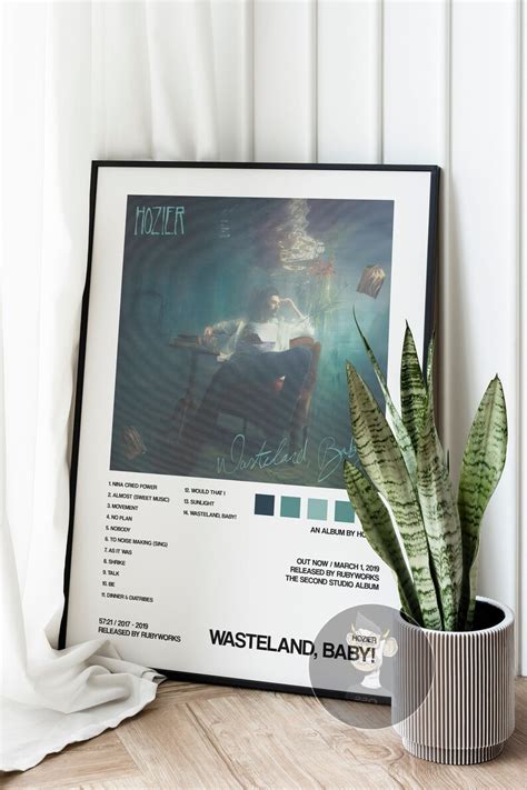 Hozier Hozier Poster Wasteland Baby Album Cover Poster - Etsy