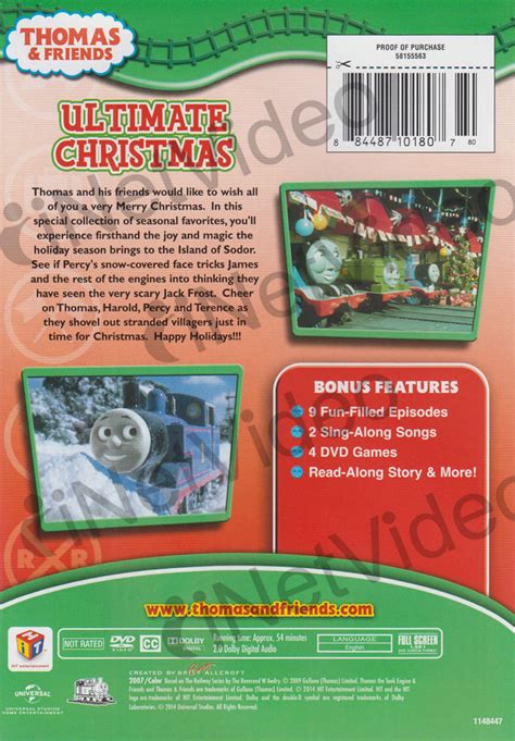 Thomas and Friends - Ultimate Christmas (Universal) on DVD Movie