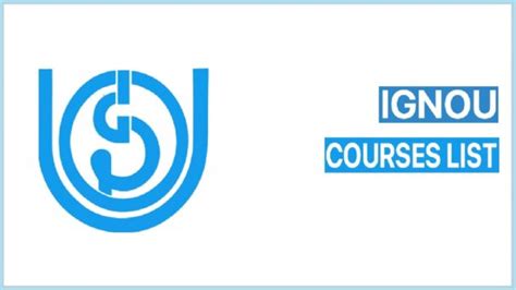 IGNOU Courses List 2024 PDF | IGNOU New Courses with Fee Structure