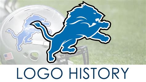 Detroit Lions logo, symbol | history and evolution - YouTube