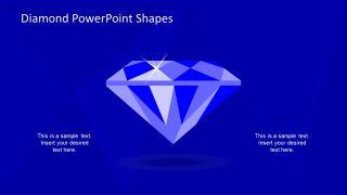 Diamond PowerPoint Shapes - SlideModel