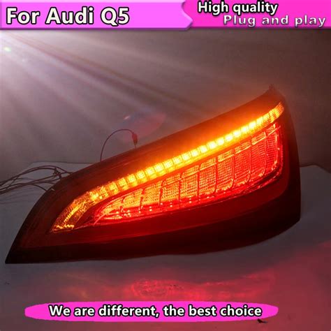 Car Styling For Audi Q5 2009 2015 taillights Dynamic turn signal LED ...