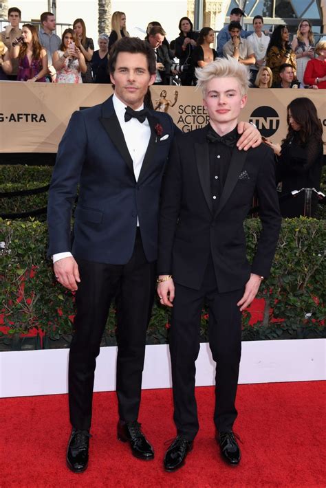 James Marsden Brought His Son to the SAG Awards - Teen Vogue