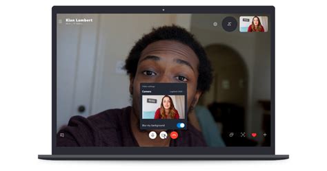 Skype adds background blur feature during video calls to help hide untidy environment - Gizmochina