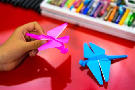 How To Fold An Origami Dragonfly - Art For Kids Hub