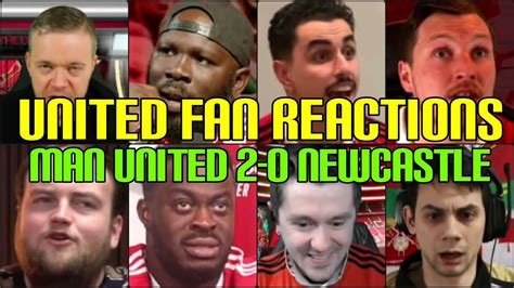 UNITED FANS REACTION TO MAN UNITED 2-0 NEWCASTLE | FANS CHANNEL - YouTube